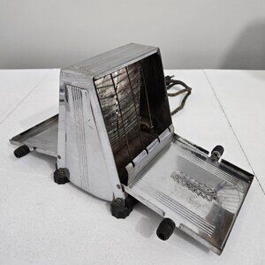 Vintage Westinghouse TT-72 Double Bread Toaster TESTED WORKS Primitive Country